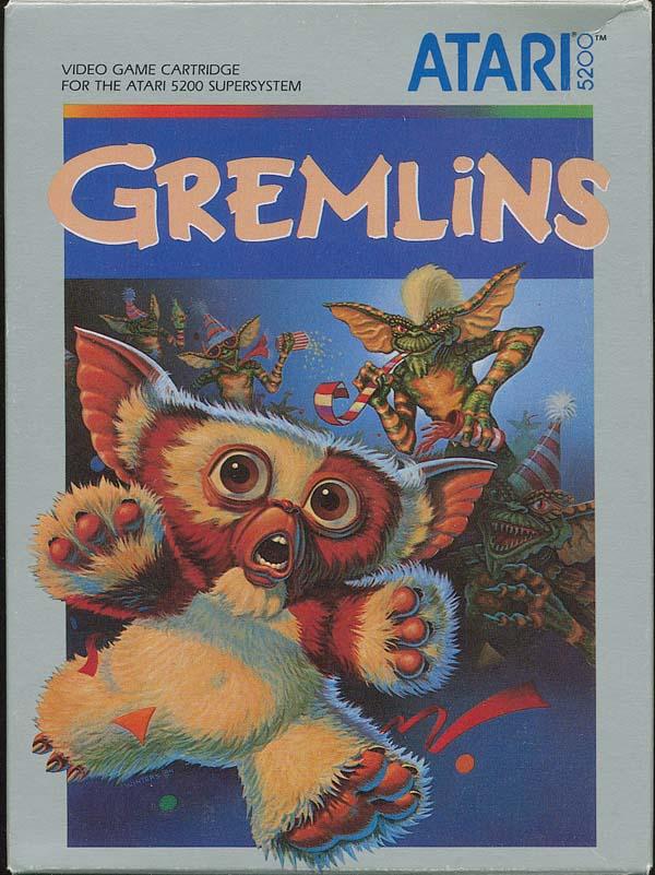Gremlins (1984) (Atari) Box Scan - Front